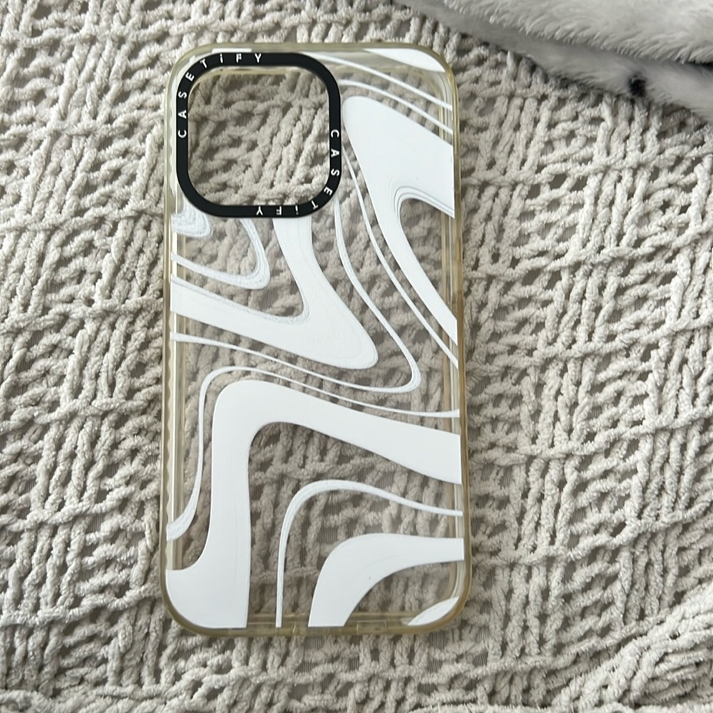 White design iPhone 13 Pro case